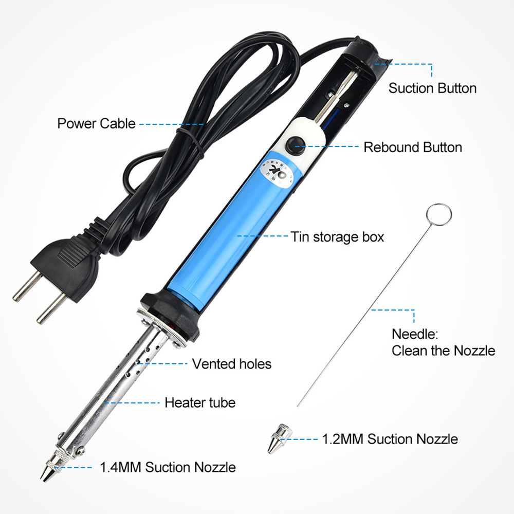 AC 110V/220V Electric Tin Suct - Desoldering Pump Electric Vacuum Station review and price