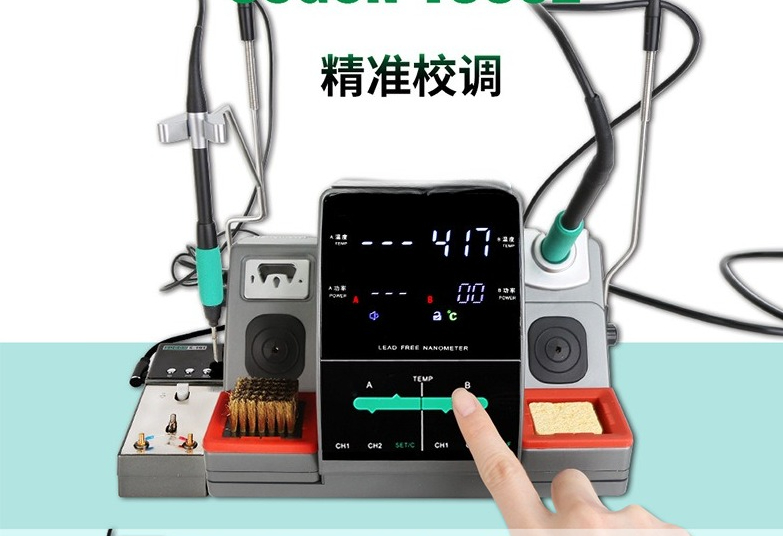 Nano welding table with C210 s - C115 Nano Soldering Iron Station review and price