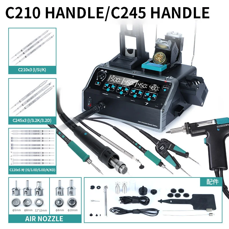 5-in-1 Desoldering Station Pre - C210 Precision Soldering Station review and price