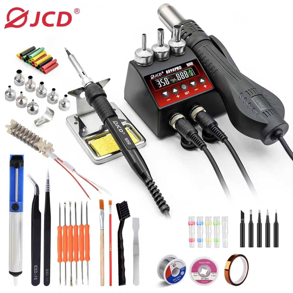 750W SMD Rework Soldering Stat - 2 In 1 Soldering Rework Station 750W review and price