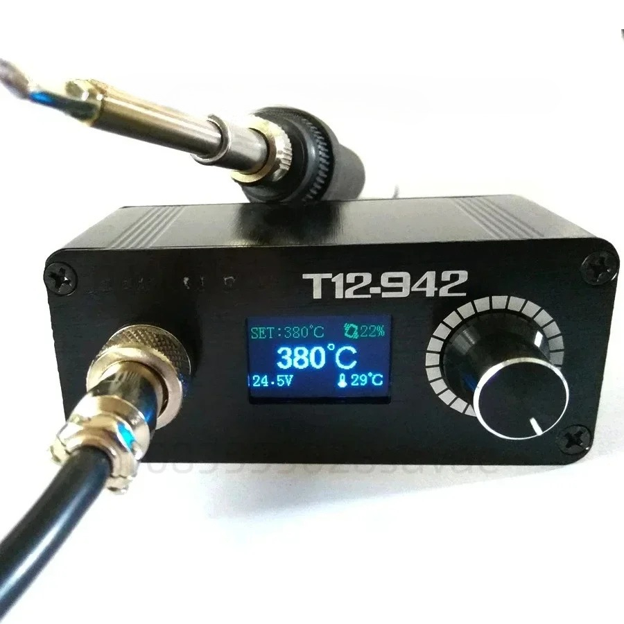 MINI T12 STC OLED Digital Sold - T12 Soldering Station Oled review and price