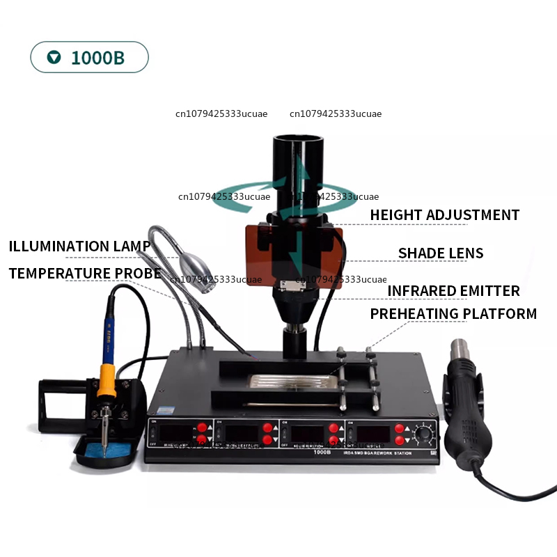 1000B/1000A Infrared Multifunc - Infrared Bga Rework Station review and price