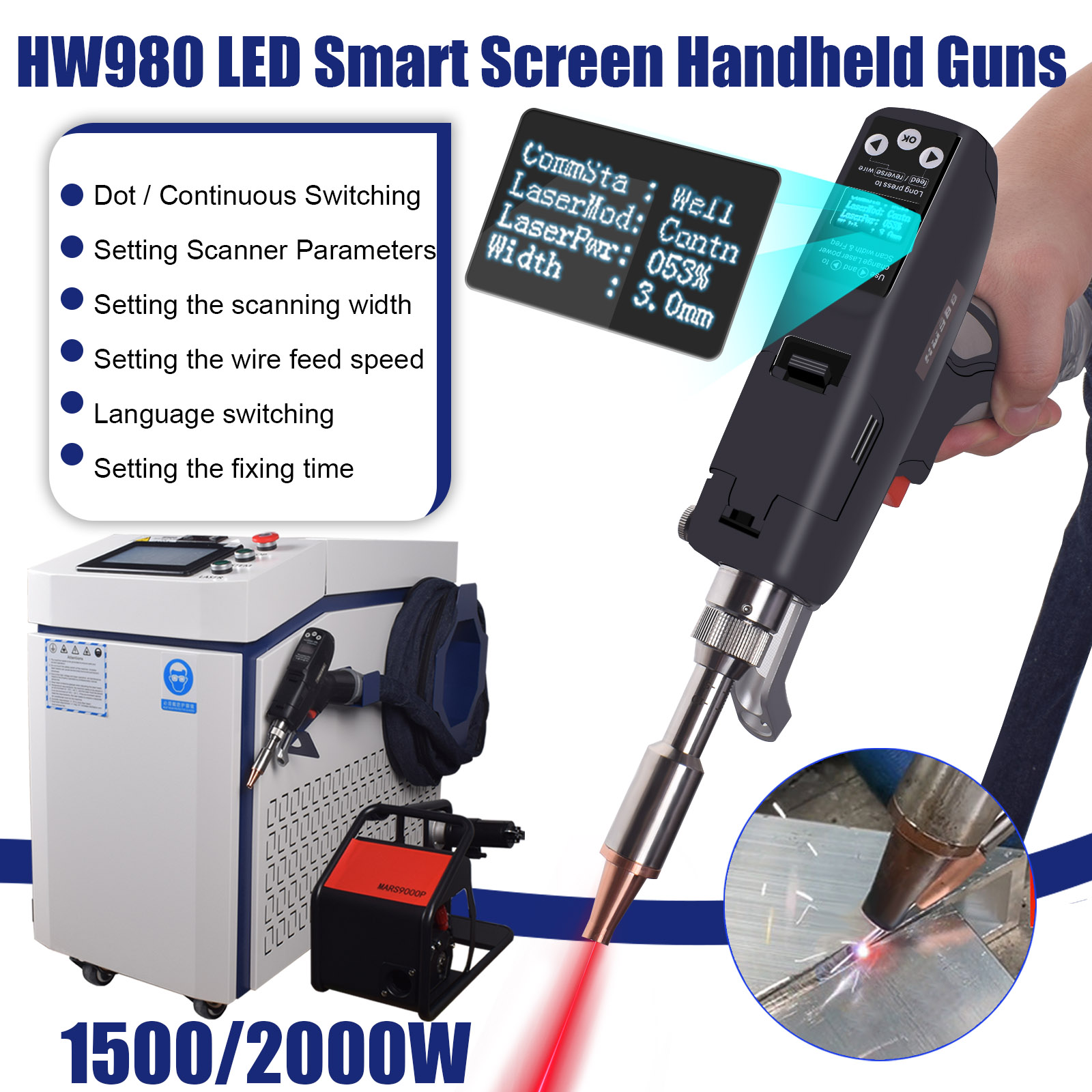 Raycus 3000W Handheld 4-in-1 F - Laser Soldering Machine Handheld review and price